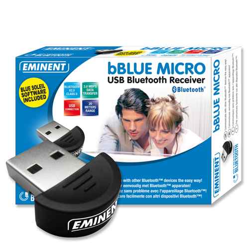 Eminent Bblue Micro Usb Bluetooth Receiver Class 2 - 20 M